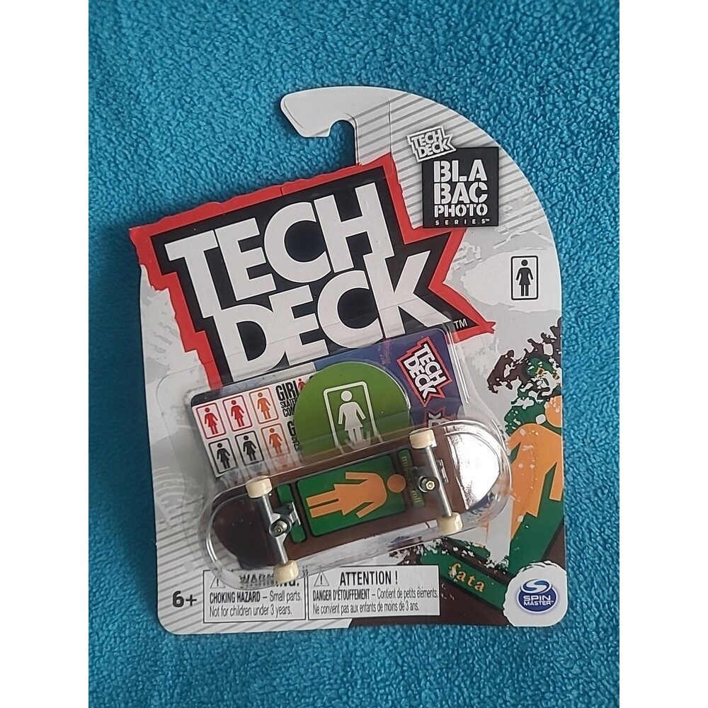 Tech Deck BLA BAC Photo Series  Girl Skateboards Mike Carroll  FATA Ultra Rare